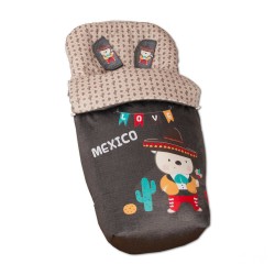 Babytasche Stuhl mit Fäustlinge Mexiko