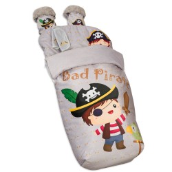 Wasserdichte Tasche mit Handschuhen und Hussen Bad Piraten-Harness