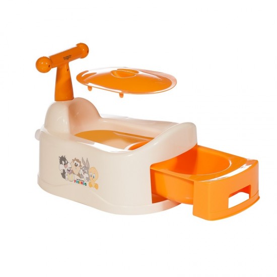 Urinal mit Griff Warner Orange MS Innovations