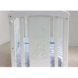 White Bear cradle structure Pillow