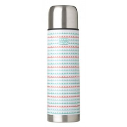 New steel thermos 350ml for liquids Zigzag