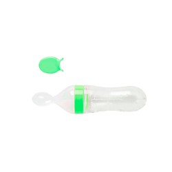 Green dosing spoon