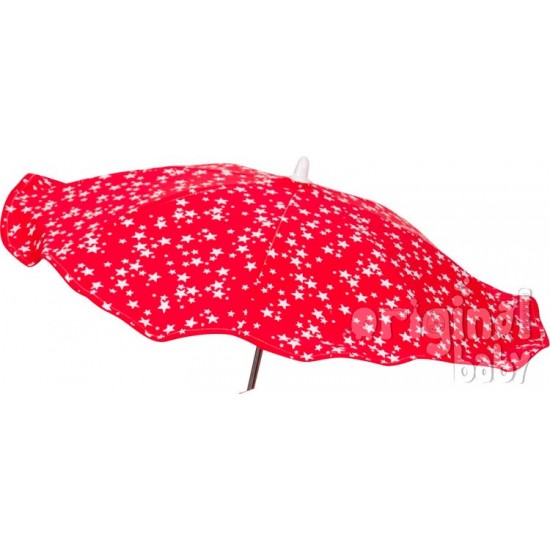 Baby-roter Regenschirm Estrellitas
