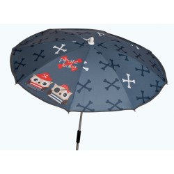 Piraten Stuhl umbrella Grau