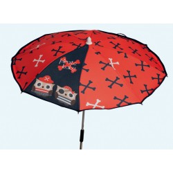 Red Pirates Regenschirm Stuhl