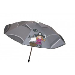 Mädchen-Piraten-Schiffs-Stuhl Regenschirm