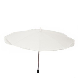 White umbrella chair Algodones