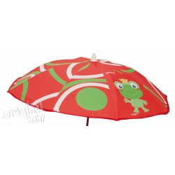 Roter Regenschirm Stuhl Ranita