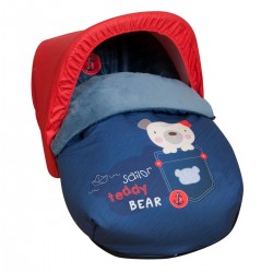 Teddybär-Babytragetasche (einschließlich Dach)