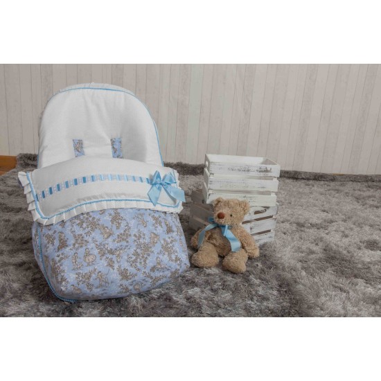 Babytasche Babytrage Blau Toile Fahrten (einschließlich oben)